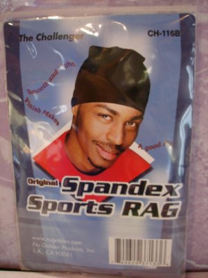 Original Spandex Sports Rag-Black color.CH-116B_ FREE SHIPMENT
