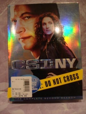 $29.99 CSI NY- COMPLETE SECOND SEASON NEW, ORIGINAL SEALED