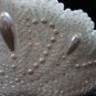 $20 Bridal Wedding Veil Prom Pageant Pearl&cristals Loop-Round Tiara,Crown Headband