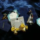 $9.99 for  2 Christmass  Bell Brooches & a pair of  Bell Ear rings