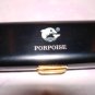 $9.99 New- Slim Reading Glasses black color metal frame +3.25  in Sturdy  Pen Shape Case