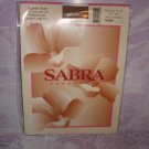 $3.99 New&sealed-1pair Queen size-Sheer Taupe Cotton Crotch Reinforced Panty & Toe Pantyhose -1X-2X