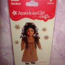 6 pieces- American Girl Crafts Josefina Montoya doll 3D Bubble Stickers