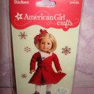 $1.50 for6 piece- American Girl Crafts Kit Kittredge doll 3D Bubble Stickers