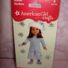 $ 1.5 for 6 piece- American Girl Crafts Pj doll 3D Bubble Stickers