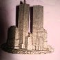 $9.99 New-WTC_Twin Towers World Trade Center New York Pin Brochet in Silver color 9/11