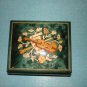 free ship New-$99.99 Fine Inlaid Wood, Music Box jewelery box Hand Crafted In Sorrento Italy Green