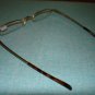 $9.99 New- Slim Reading Glasses silver color frame +2.50 in Sturdy gold Case