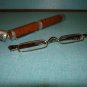 $9.99 New-Extra Slim Reading Glasses +2.25 in Slim & Sturdy clip on Pen Shape Case