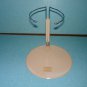 $9.99 Adjustable Doll Bear Stand Holder Display silver color & beige