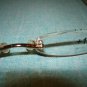 $9.99 New-Slim Reading Glasses golden frame no upper/lower rim+1.75 in Sturdy Case