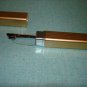 $9.99 New-Slim Reading Glasses golden frame no upper/lower rim+1.75 in Sturdy Case