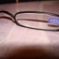 $12 ship-New- Slim Reading Glasses black color frame +3.50 & Sturdy black Case
