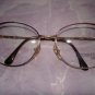 ETIQUETTE prescription eyeglasses Italian metal Frame light (Gold & mixed colors size 55-16 135