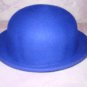 New&tag-H&M Brand Roll up Rim Women Fedora wool Hat,Dark Pink or Royal Blue M/L