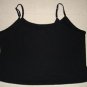 NWT-Black, Women Plus Size Bodice,Tank Top, 4X (26-28) with adjustable straps