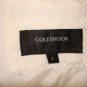 COLEBROOK  Vest Duck Down and Feather Fill, sz L WHITE COLOR very light weight