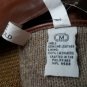 Men's Fownes Leather 100% Cashmere Lined Gloves*, SADDLE color, Small/Medium.