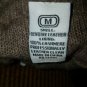 Men's Fownes Leather 100% Cashmere Lined Gloves*, SADDLE color, Small/Medium.