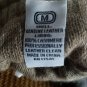 Men's Fownes Leather 100% Cashmere Lined Gloves*, SADDLE color, Small/Medium.