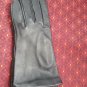 NWOT Women&acirc;��s Lord & Taylor Black Leather Gloves 100% Silk Lining  size 6.5