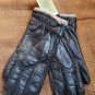 Men's Fownes Leather 100% Cashmere Lined Gloves*, Black, Small/Medium.