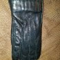 Men's Fownes Leather 100% Cashmere Lined Gloves*, Black, Small/Medium.