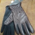 NWT MEN'S BROWN UPPER, UR POWERED  TOUCH SCREEN COMPATIBLE GLOVES SIZE L/XL NWT