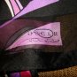 New Oscar de la renta 100% Silk Geometric Scarf 21"X21" Square Elegant Designer