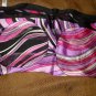 New Oscar de la renta 100% Silk Geometric Scarf 21"X21" Square Elegant Designer