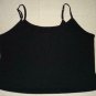 NWOT George black adjustable (like bra) Tank top,Camisole,Bodice Size 4X (26-28)