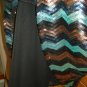NWT-Walter Baker Isadora Zigzag-Sequin Midi Cocktail Dress Size 4 multi color .