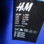 New & Tag H&M 100% Wool Blue Bowler Roll-up Brim Fedora Hat Sizes L/ M Womens