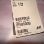 New & Tag H&M 100% Wool Blue Bowler Roll-up Brim Fedora Hat Sizes L/ M Womens