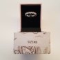 NIB PIERMONT JEWELS LADIES ETERNITY SILVER COLOR RING SIZE 8 BAND, 1 zircon rows