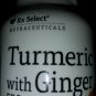 RX Select Turmeric with Ginger 500mg 90 Capsules Exp 10/2024 New & Sealed