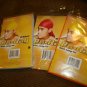 New - Set of 3 Challenger Original Du-Rag with long-tie , orange red light blue