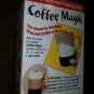 NIB-COFFEE MAGIC AS SEEN ON TV Battery Operated Frothing Whisk Mini Mixer Mug.