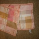 New Oscar de la renta 100% Silk Scarf 11"X52" rectangular Elegant Designer