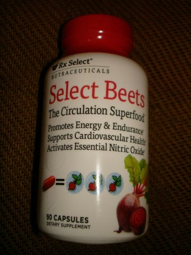 Rx Select Nutraceuticals Select Beets Circulation Superfood 90 Caps