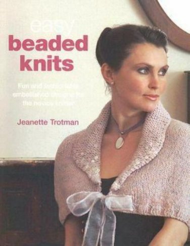 EASY BEADED KNITS Knitting Bead Sequin Project Pattern Instruction Design BOOK