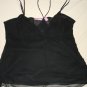 NWOT Evening,Plus-1X,2X&3X,Black/Pink / Brown HalterTank Top
