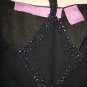 NWOT Evening,Plus-1X,2X&3X,Black/Pink / Brown HalterTank Top