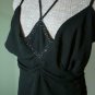 NWOT Evening,Plus-1X,2X&3X,Black/Pink / Brown HalterTank Top
