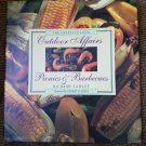 Outdoor Affairs : Picnics and Barbecues by Richard Cawley hard cover with sleeve