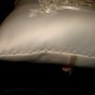 New Hana Bridal Collection 9.5"X 9.5" Ring Bearer Pillow Weddings,Bead Flower
