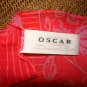 New Oscar de la renta 100% Silk seethru Scarf 11"X52"rectangulaElegant Designer