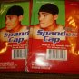 New-Set of 2 Challenger Original Spandex Cap black//blue color CH114 Snug fit