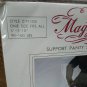 NEW-VINTAGE Maggie Magenta One Size Support sheer Pantyhose 90-160 LBS 5-5' 10"