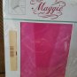 NEW-VINTAGE Maggie Magenta One Size Support sheer Pantyhose 90-160 LBS 5-5' 10"